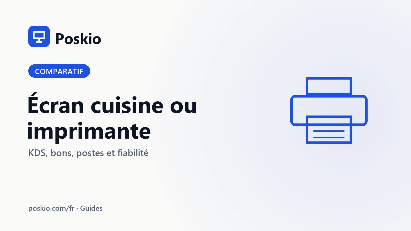 Écran cuisine ou imprimante cuisine : le comparatif complet