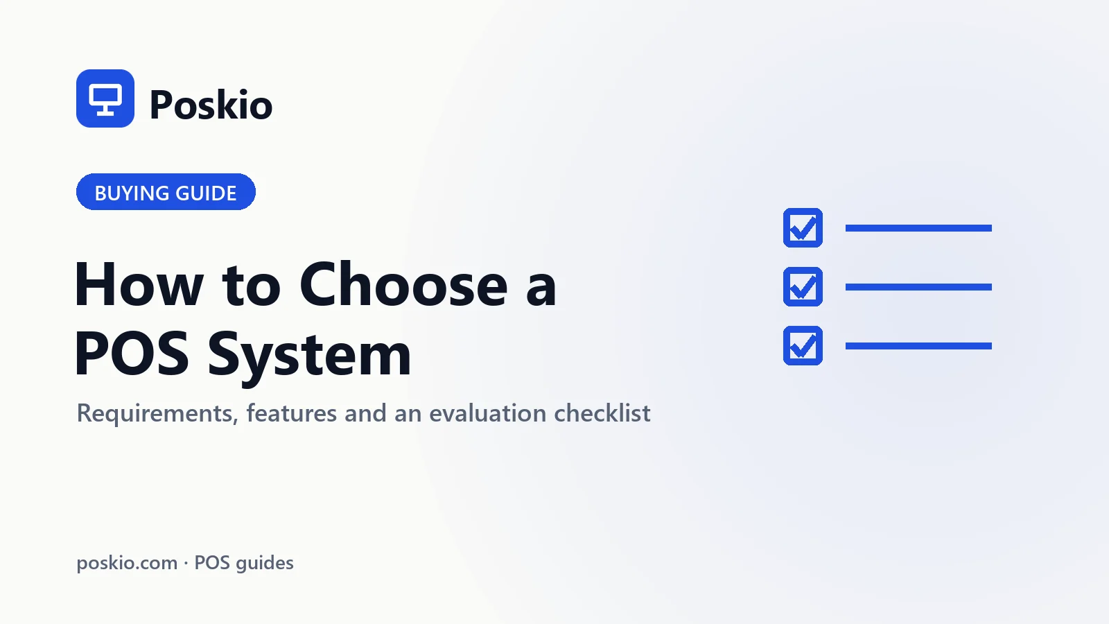 How to Choose a POS System for Your Retail Store