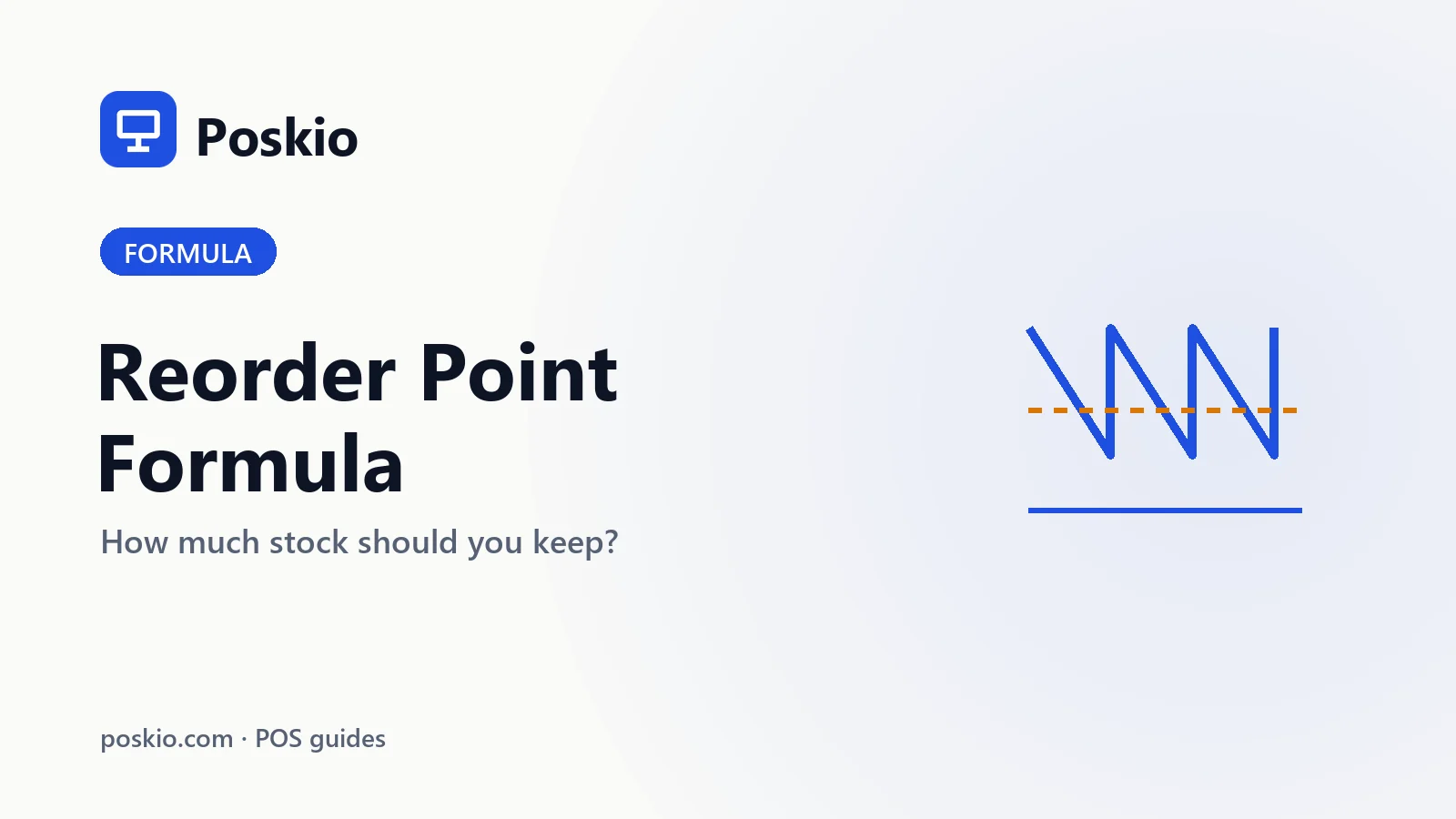 Reorder Point Formula: How Much Stock Should You Keep?