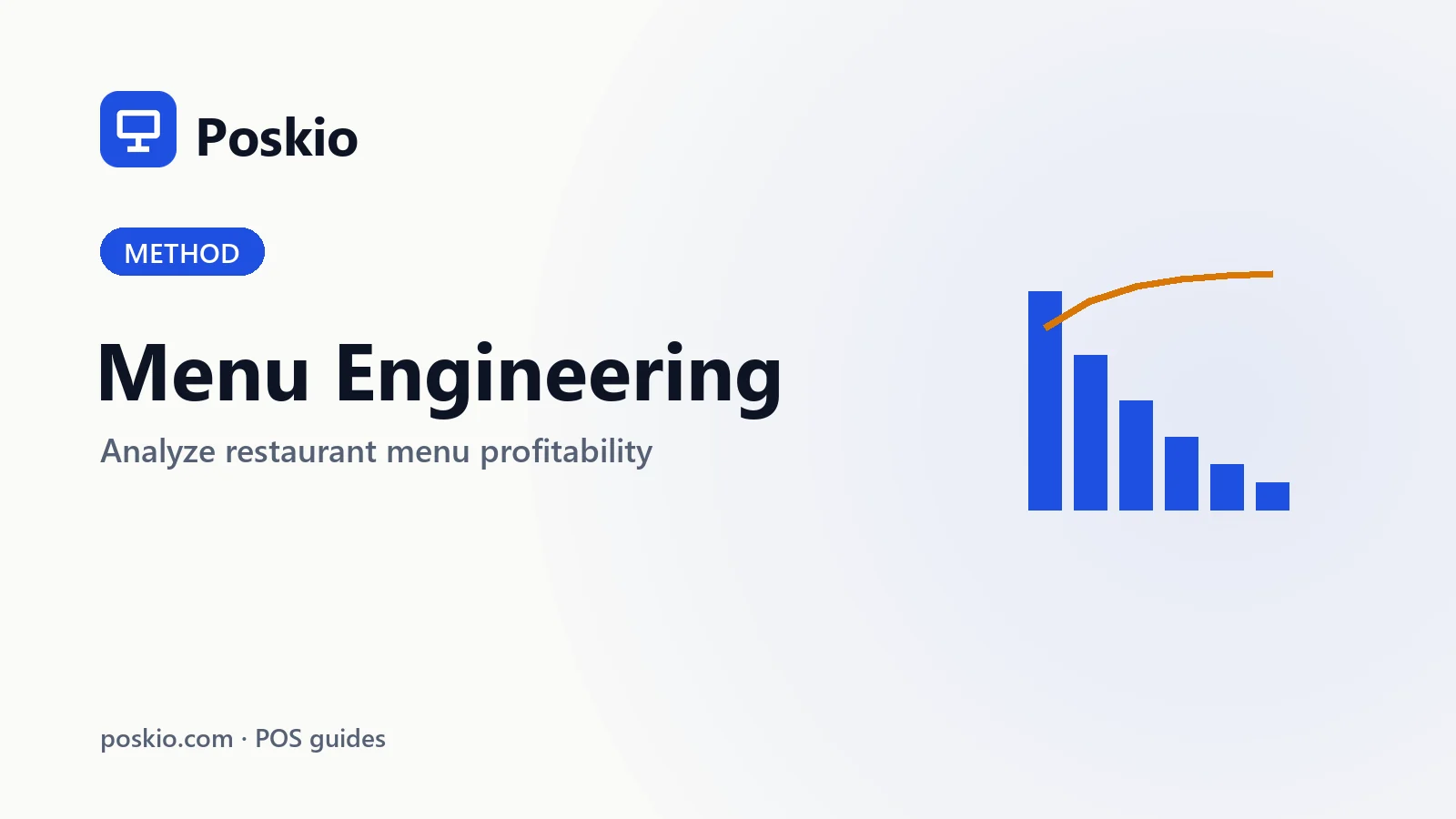 Menu Engineering: How to Analyze Restaurant Menu Profitability — Poskio POS guide